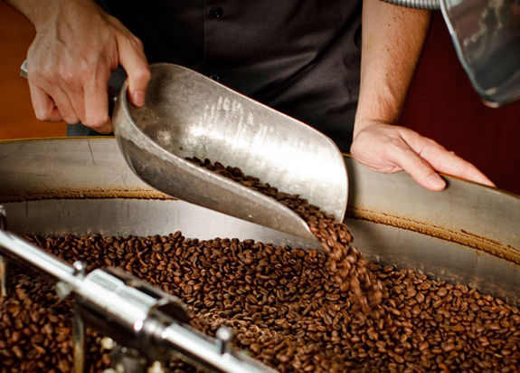Roasting coffee beans